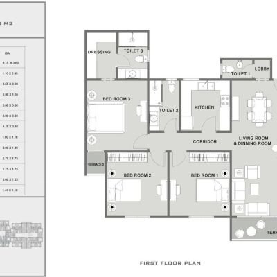 Apartment 168 m with 10% down payment, semi-finished, for sale in Obour City on the main 10th line inside Fud Compound